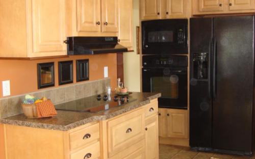 modular home kitchen